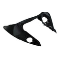 Black angular dashboard panel for Indian motorcycles with precise cutouts and smooth matte finish.