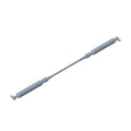 Metal shift cable base with cylindrical ends and adjustable middle section for Polaris UTVs.