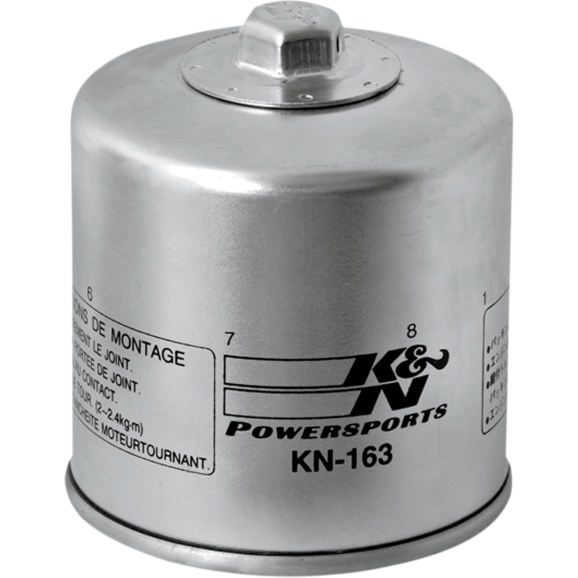 Performance Oil Filter Spin-On By K & N KN-163 Oil Filter KN-163 Parts Unlimited