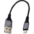 Phone Charging Adapter Cable USB to Lightning (iPhone) Cable - 7.5" by RidePower