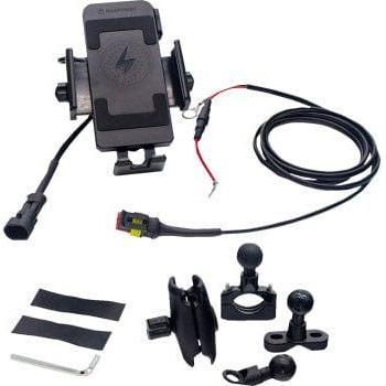 Phone Holder Ball Mount with Wireless Charger (Quick Disconnect) by RidePower RPINDTVMOUNTQD Phone Mount