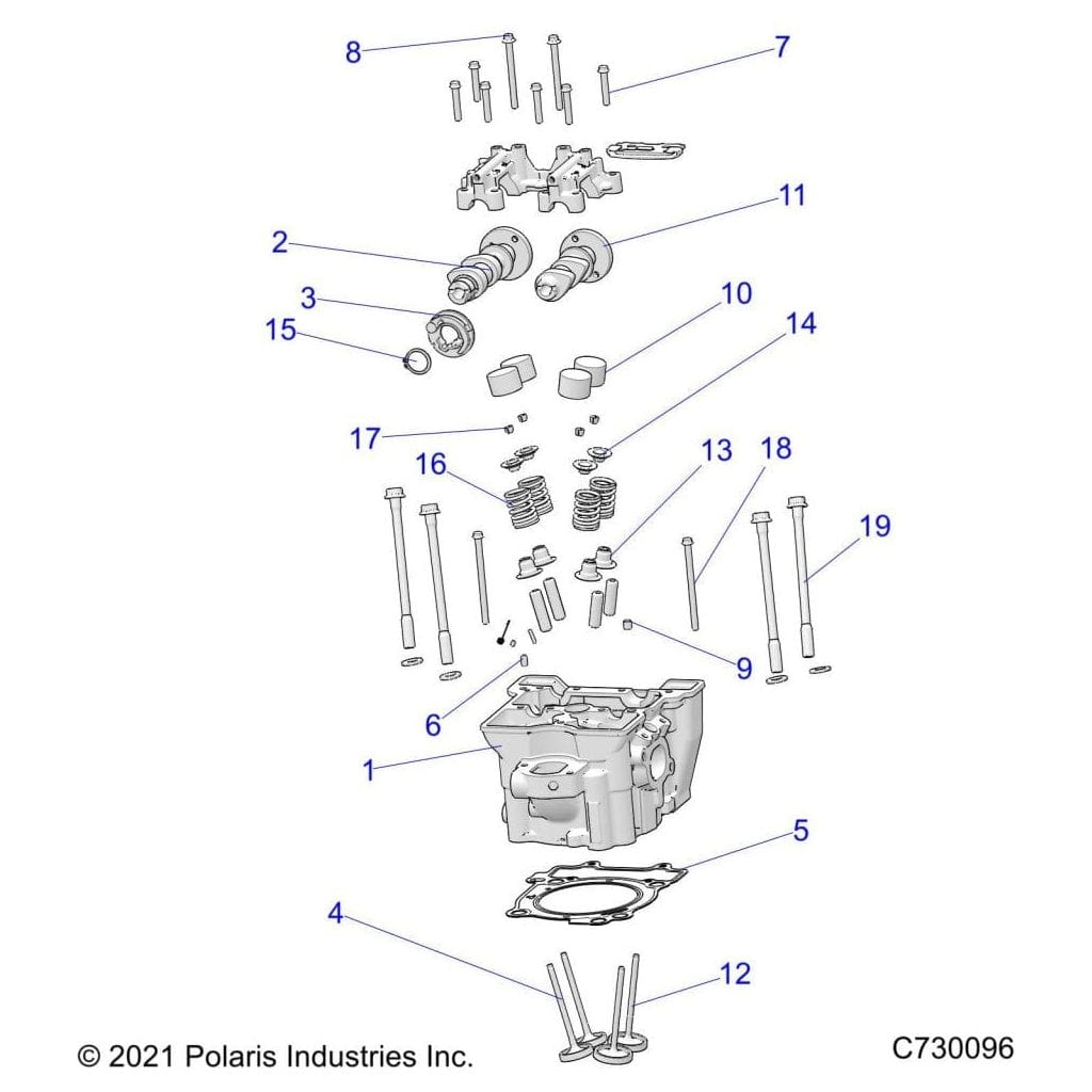 Pin-Dowel,M6X10 by Polaris 7662436 OEM Hardware P7662436 Off Road Express