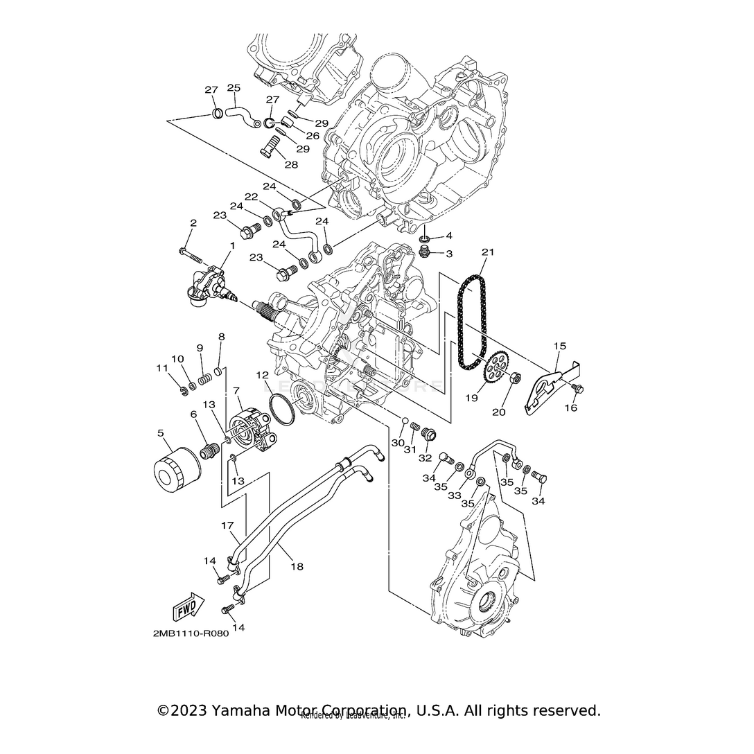 Plug by Yamaha 1YW-13497-00-00 OEM Hardware 1YW-13497-00-00 Off Road Express
