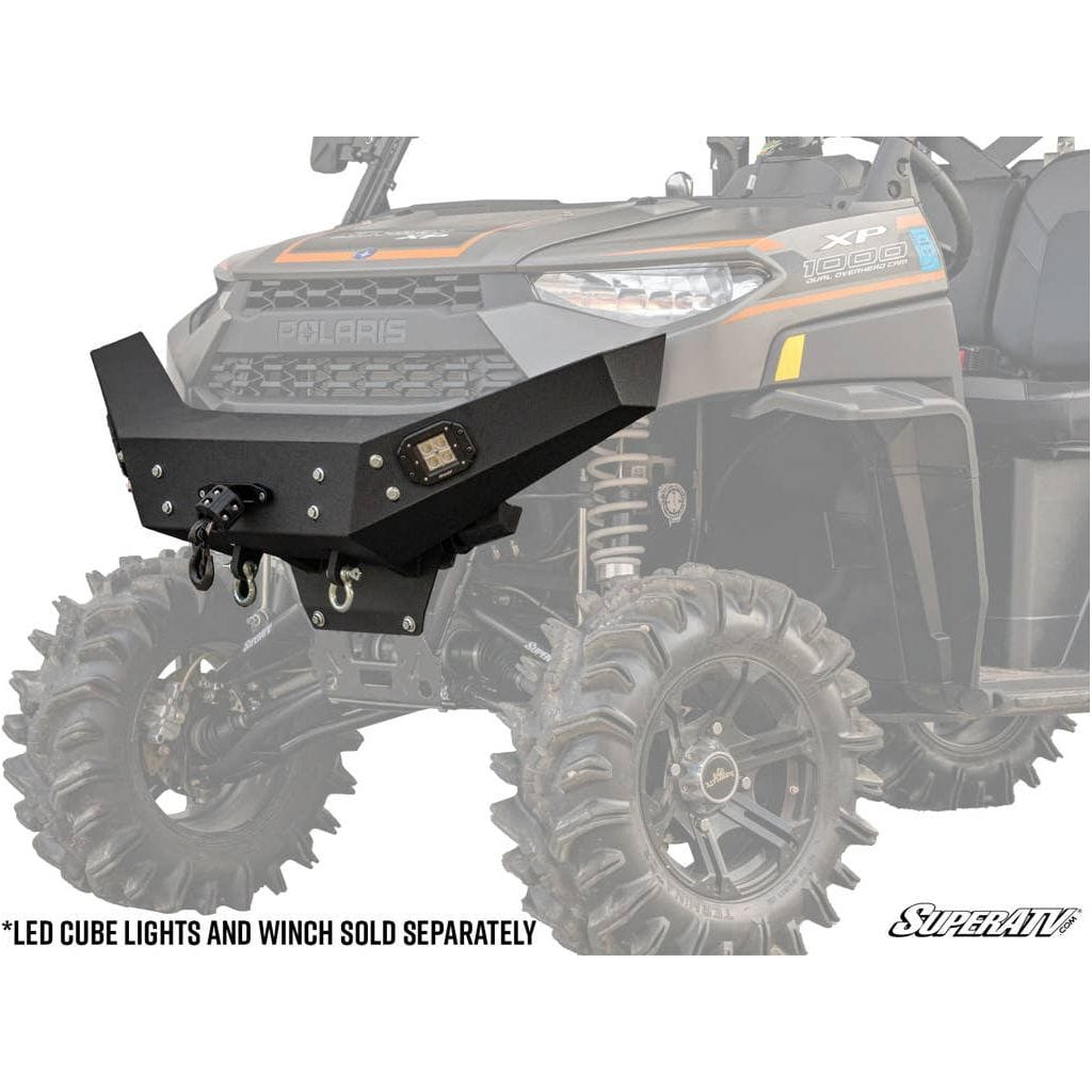 Polaris Ranger 1000 Winch Ready Bumper by SuperATV FBG-P-RAN1K-00#AA Front Bumper FBG-P-RAN1K-00#AA SuperATV