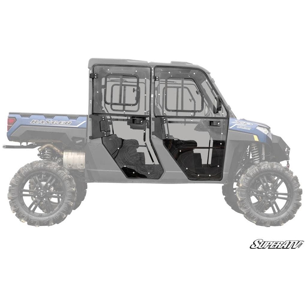 Polaris Ranger XP 1000 Crew Convertible Cab Enclosure Doors by SuperATV DOOR-P-RAN1K4-001-72 Cab Enclosure DOOR-P-RAN1K4-001-72 SuperATV
