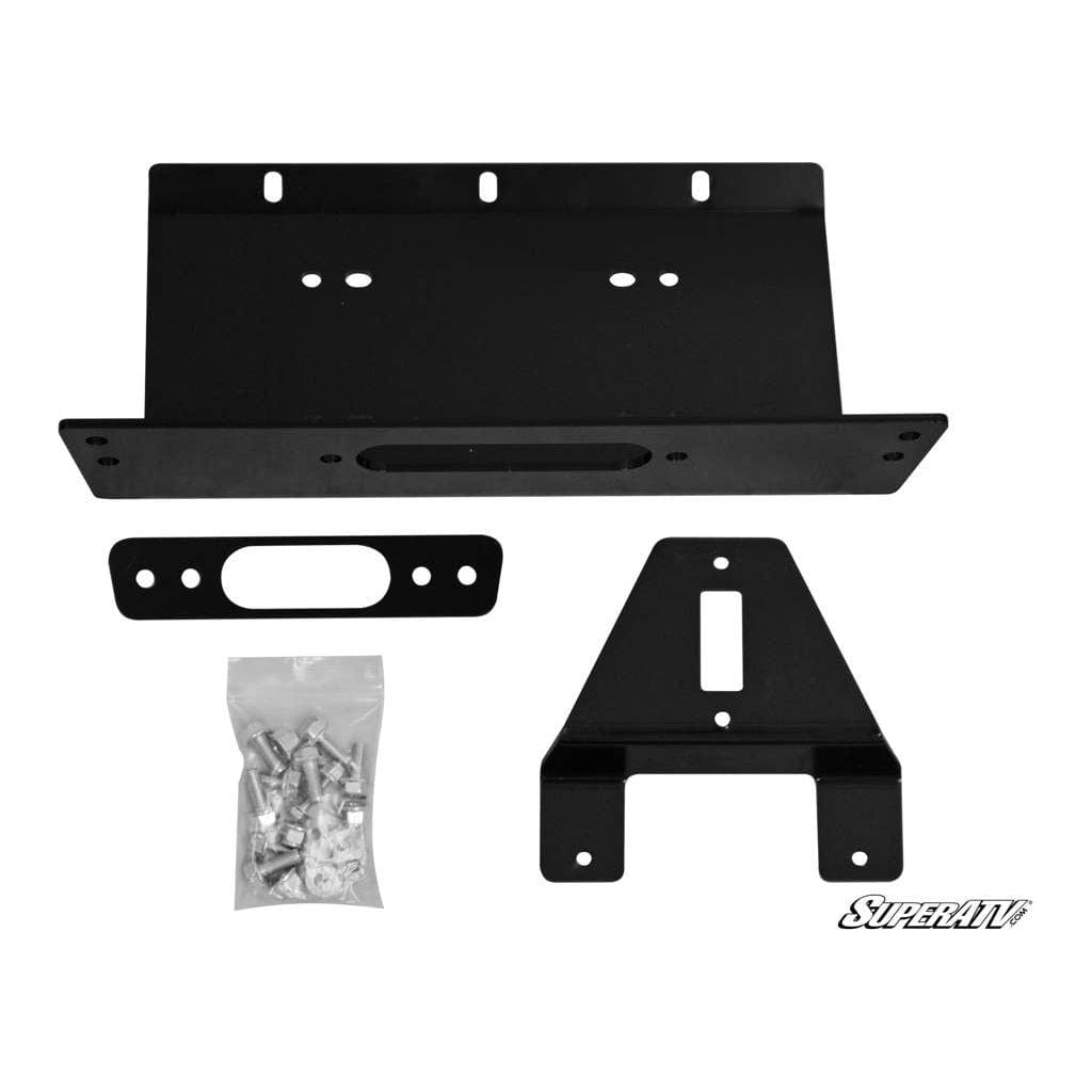 Polaris Ranger XP Winch Mounting Plate by SuperATV SuperATV