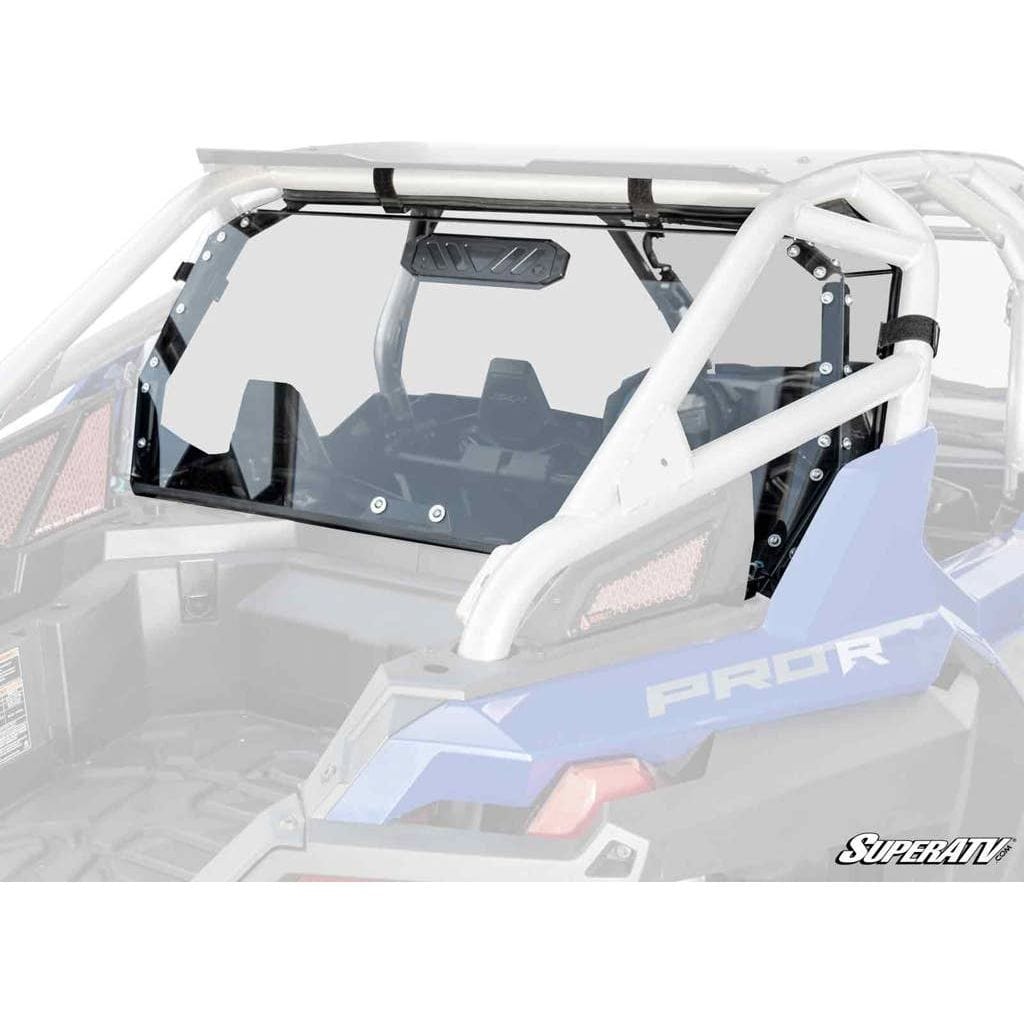 Polaris RZR Pro R Rear Vented Windshield by SuperATV SuperATV