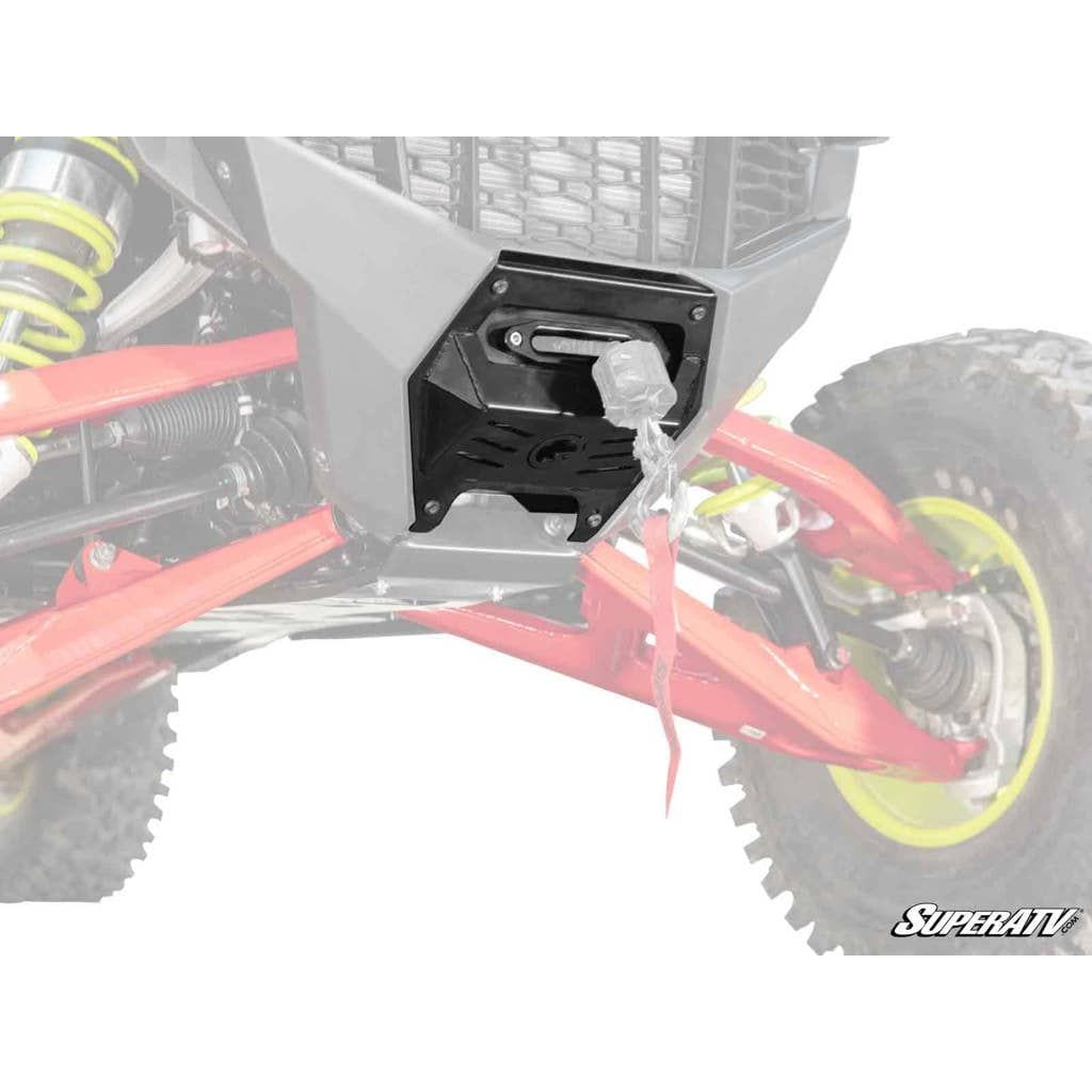 Polaris RZR Turbo R Winch Mounting Plate by SuperATV Winch Mount SuperATV