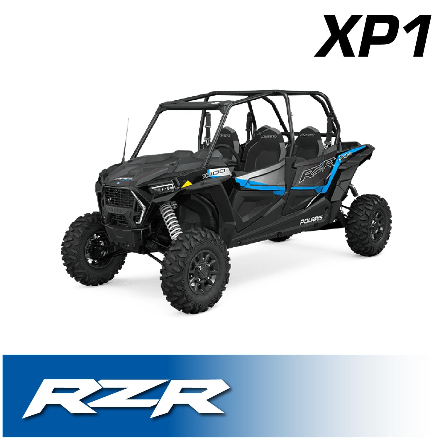 Polaris Rzr Xp 1000 Complete Communication Kit With Intercom And 2-Way Radio by Rugged Radios Intercom Rugged Radios