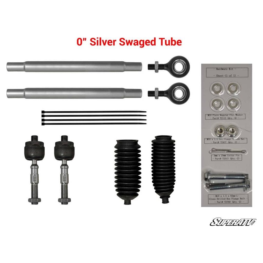 Polaris RZR XP 900 Heavy-Duty Tie Rod Kit by SuperATV Tie-Rod Assembly Upgrade Kit SuperATV