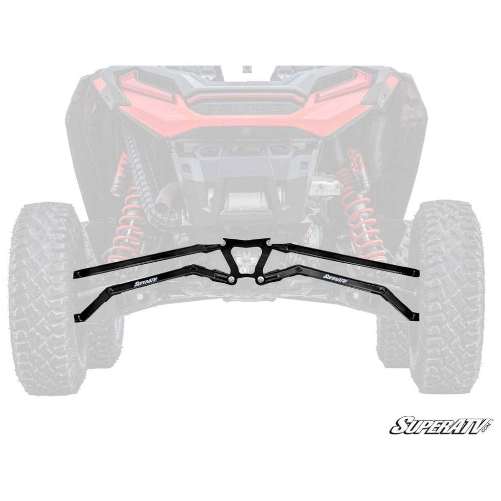 Checkered Circle Rzr Racing Polaris RZR XP Turbo S High Clearance Arms | SuperATV Witchdoctors