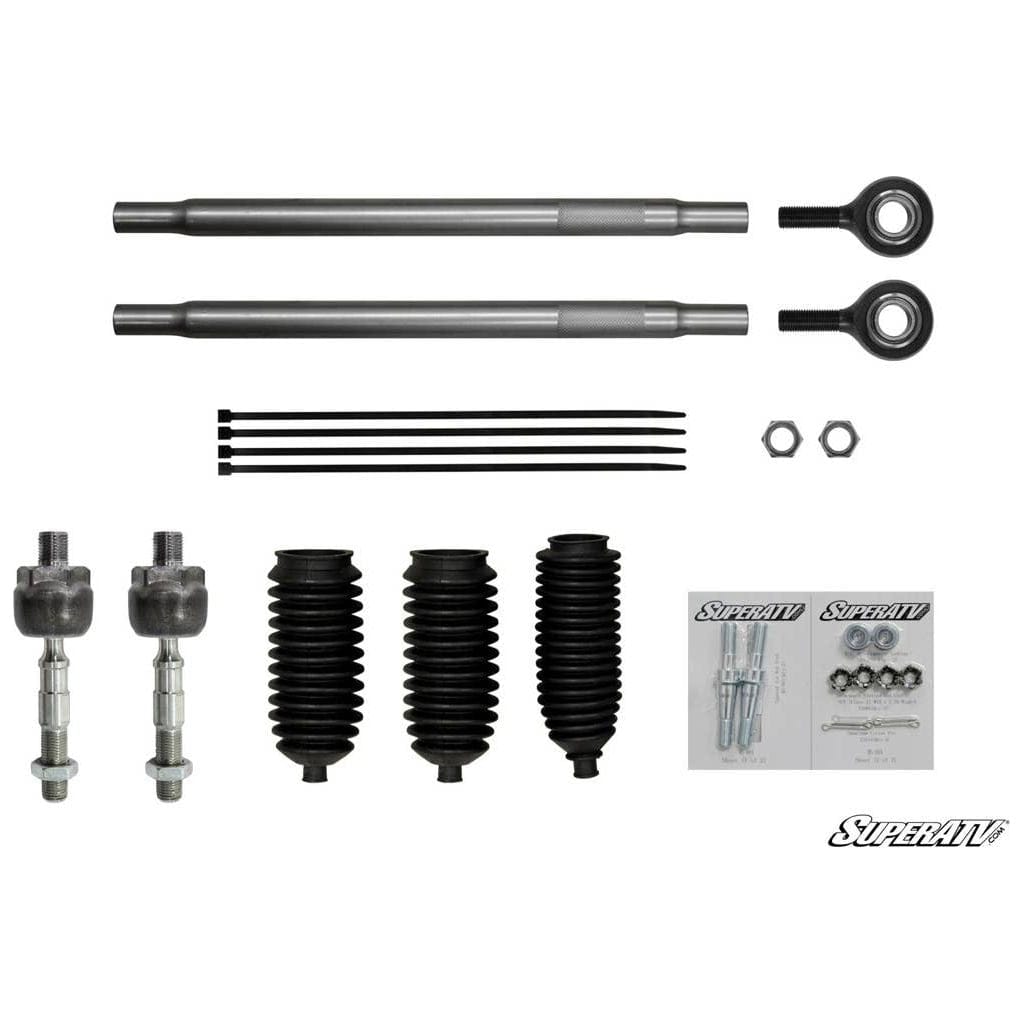 Polaris RZR XP Turbo S Heavy-Duty Tie Rod Kit by SuperATV TRRA-P-RZRXPTS-14-ST-001 Tie-Rod Assembly Upgrade Kit TRRA-P-RZRXPTS-14-ST-001 SuperATV