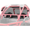 Polaris RZR XP Turbo S Rear Vented Windshield by SuperATV