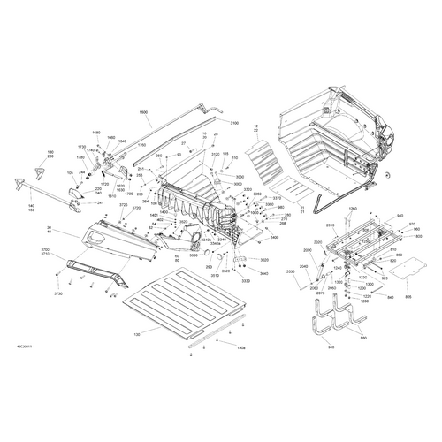 Pop Rivet 3/16 by Can-Am 293150190 OEM Hardware 293150190 Off Road Express Peach St