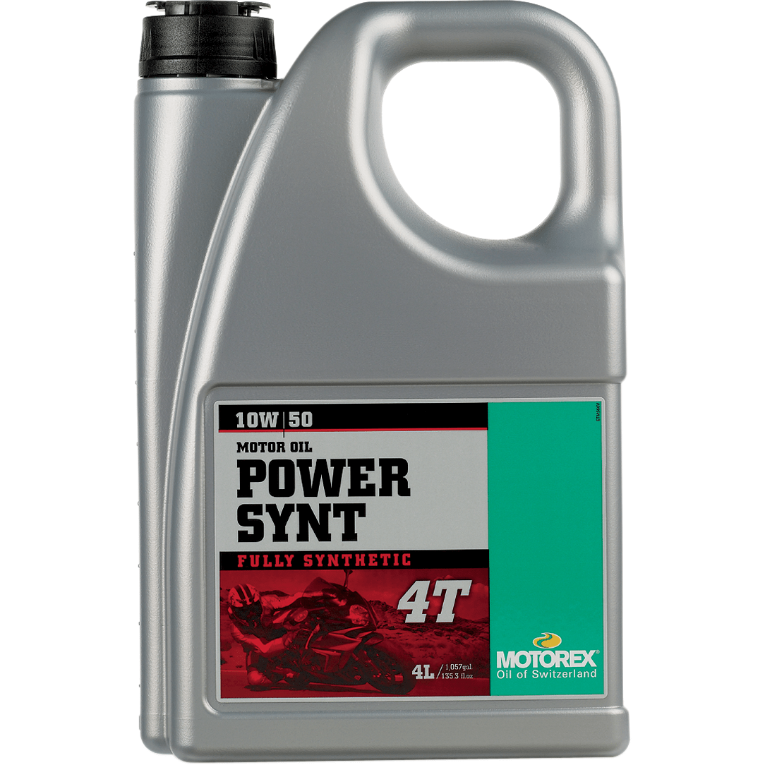 Power Synt Synthetic 4T Engine Oil By Motorex 110452 Engine Oil Synthetic 3601-0007 Parts Unlimited