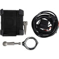 Premium Holder W/Charger 1.25" Chrome Bar Mount by Ciro