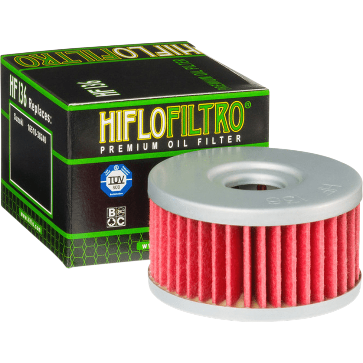 Premium Oil Filter Cartridge By Hiflofiltro HF136 Oil Filter HF136 Parts Unlimited