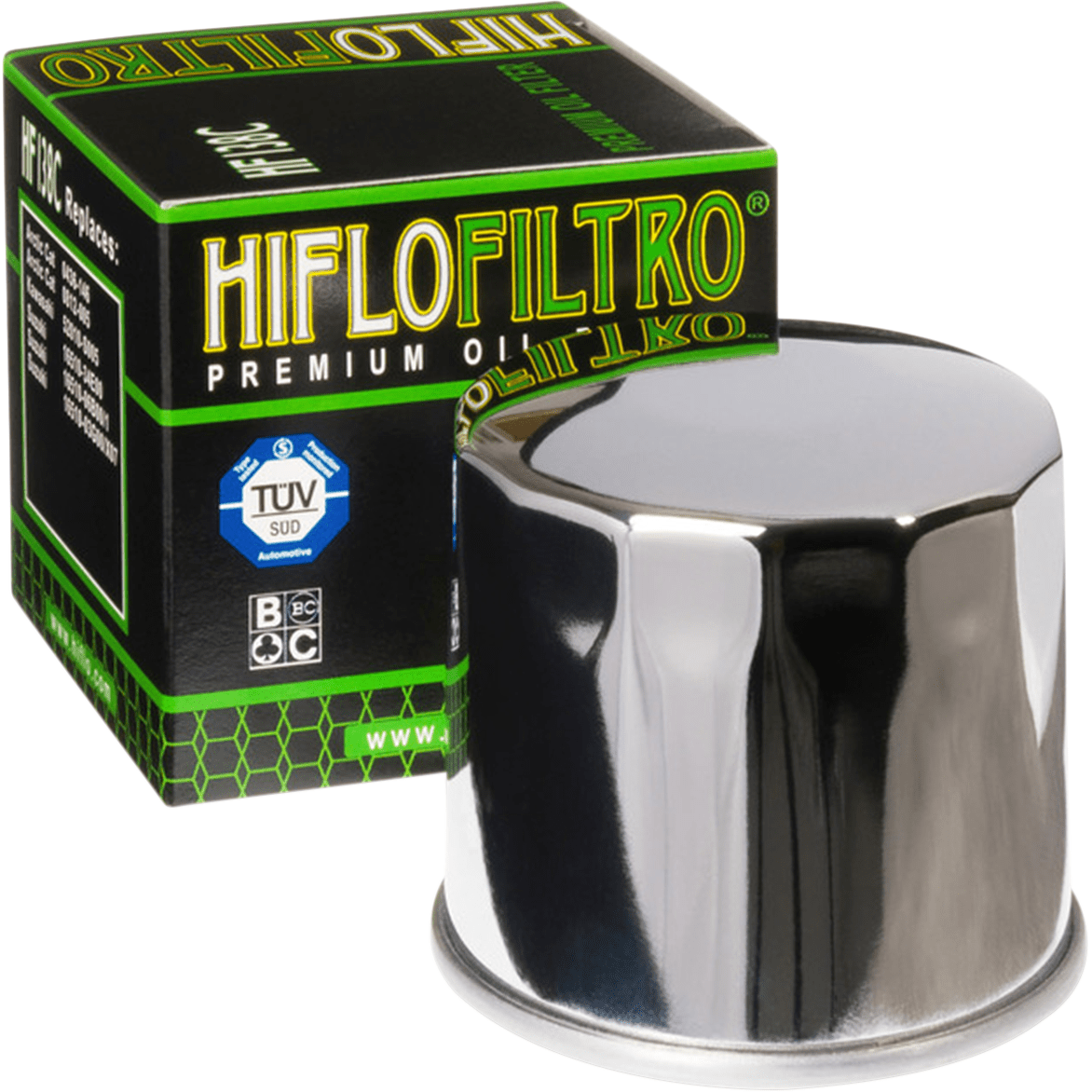 Premium Oil Filter Spin-On By Hiflofiltro HF138C Oil Filter HF138C Parts Unlimited