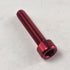 Witchdoctors Colored Bolt Kits Red Primary Cover Dress Up Bolts 30mm (Sold Each) by Witchdoctors PRIM-COL-RED
