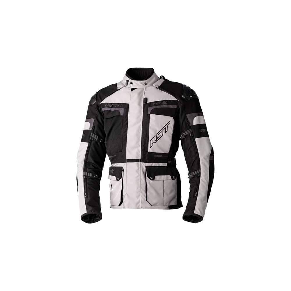 Western Powersports Jacket Silver/Black / SM Pro Series Adventure-X Ce Jacket By Rst 102409SIL-40