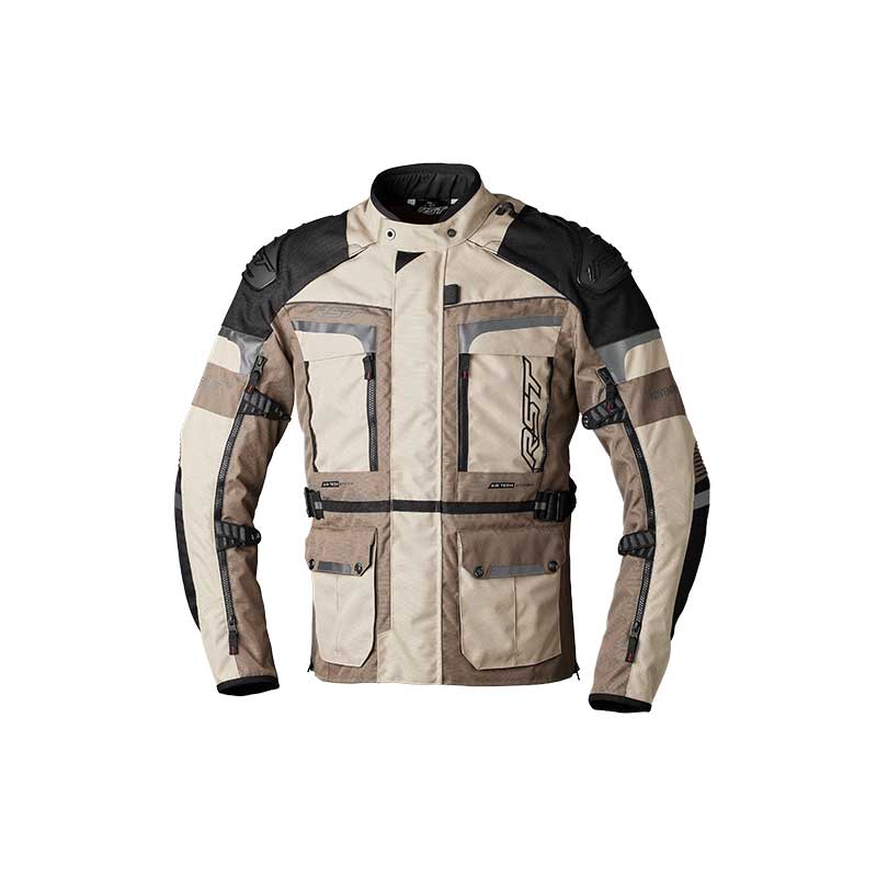 Western Powersports Jacket Sand/Brown / SM Pro Series Adventure-X Ce Jacket By Rst 102409SND-40