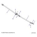 Propshaft,Front,U,Rgr by Polaris