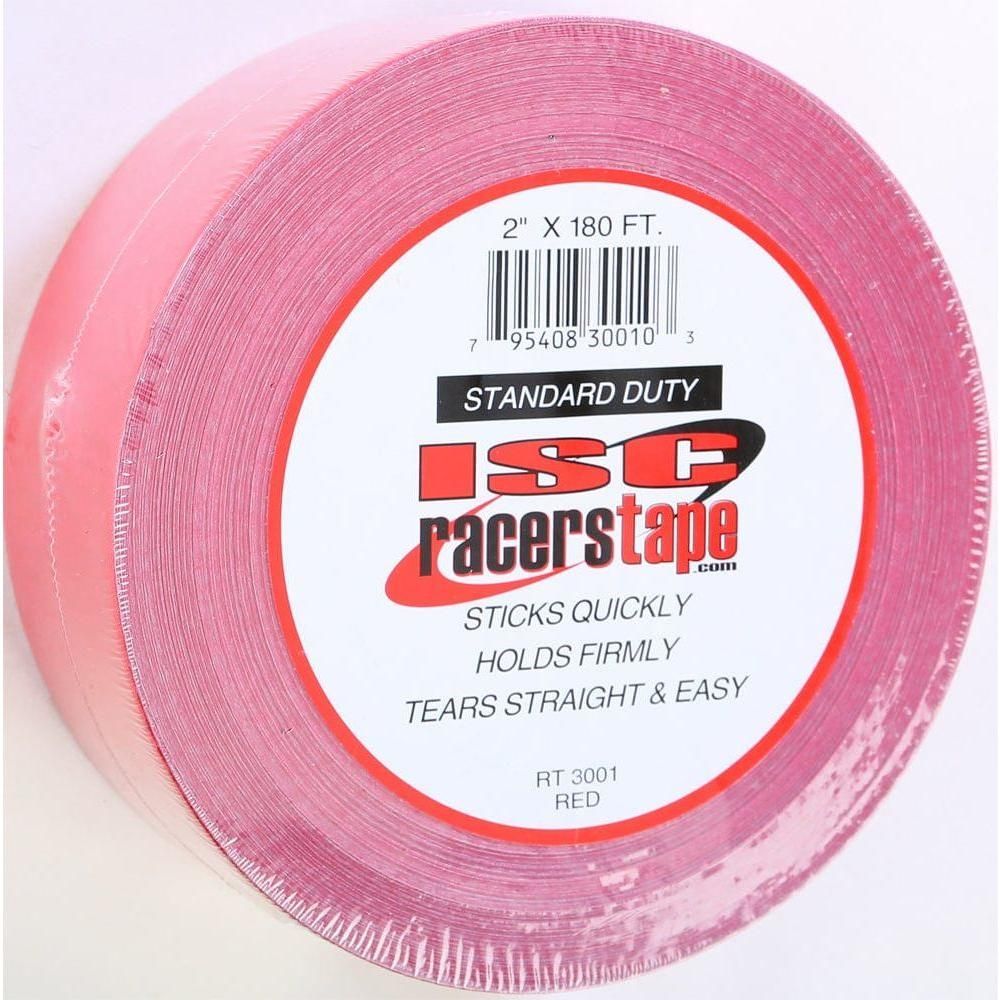 Racers Tape 2"X180' (Red) by Isc RT3001 Tape