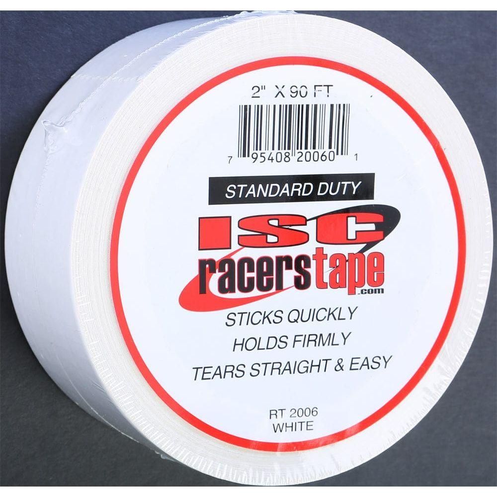 Racers Tape 2"X90' (White) by Isc RT2006 Tape