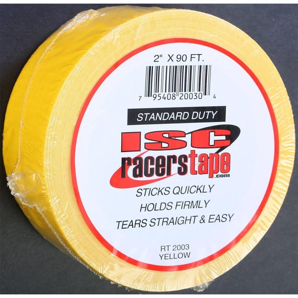 Racers Tape 2"X90' (Yellow) by Isc RT2003 Tape
