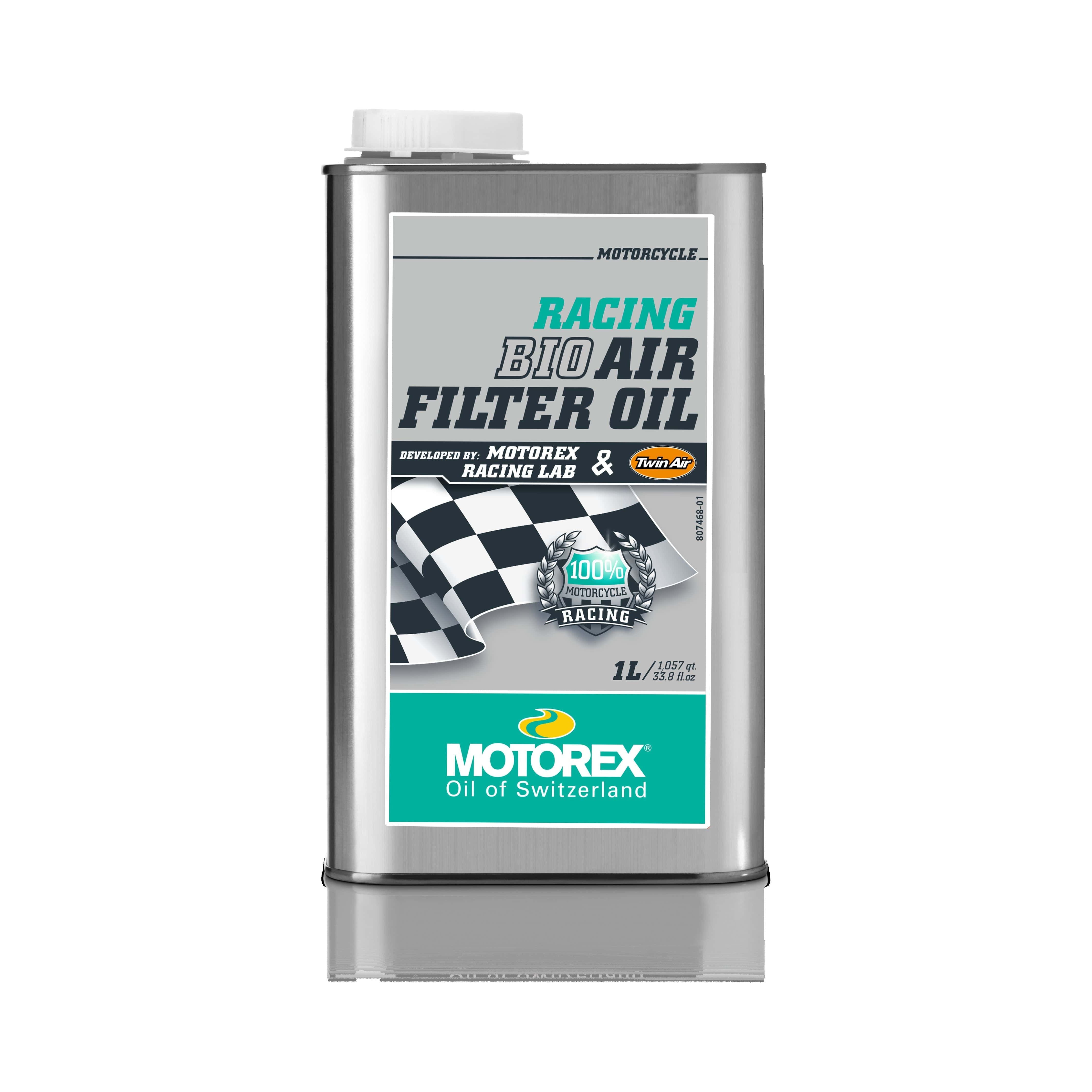 Racing Bio Liquid Power Air Filter Oil (1 Liter) by Motorex 303816 Air Filter Oil