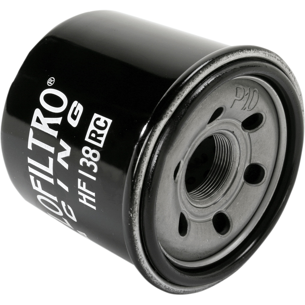 Racing Oil Filter By Hiflofiltro HF138RC Oil Filter 0712-0433 Parts Unlimited