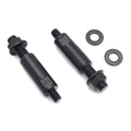 Raised Mirror Adapters Black by Kuryakyn