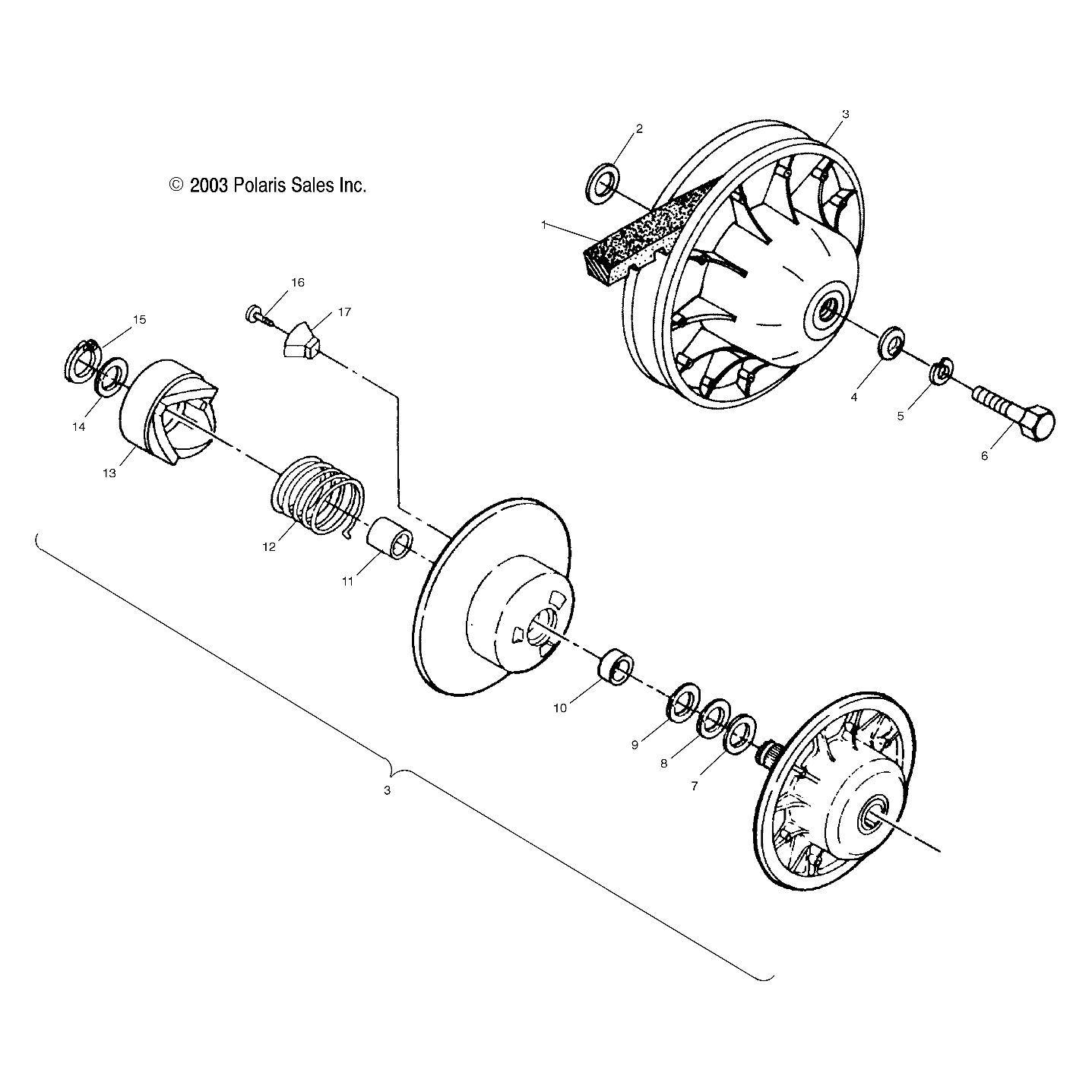 Ramp, Spring by Polaris 5131446 OEM Hardware P5131446 Off Road Express
