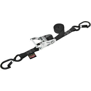 Ratchet Tie-Down - 1"x12' - Single By Powertye MFG 32122-S Tie Down / Ratchet Strap