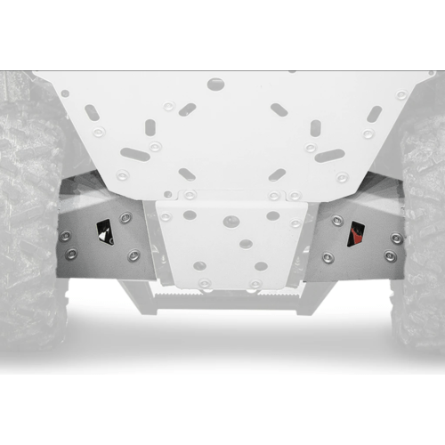 Rear A Arm Guards Alloy by Rival Powersports 2444.8117.1 Rear A-Arm Guard 84-2138 Western Powersports