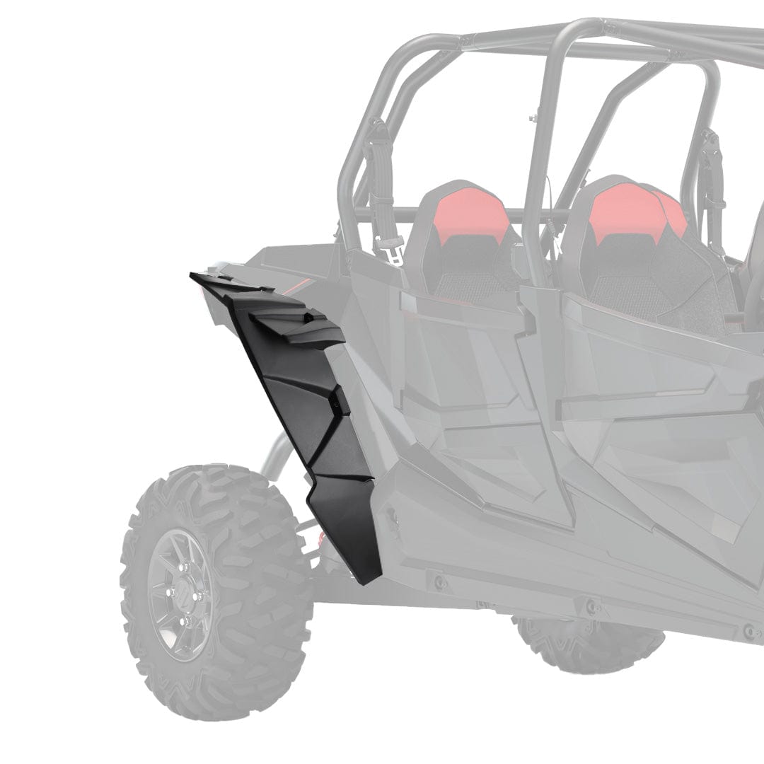 Rear Fender Flares For Polaris RZR XP 1000 /4 1000 2014-2023 by Kemimoto B0103-02401BK Fender Flare B0103-02401BK Kemimoto