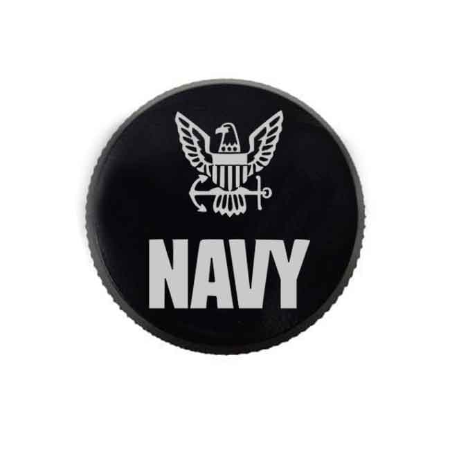 Rear Master Cylinder Cap US Navy Logo Style by Witchdoctors WD-RMCNAVY-LOGO Reservoir Cover
