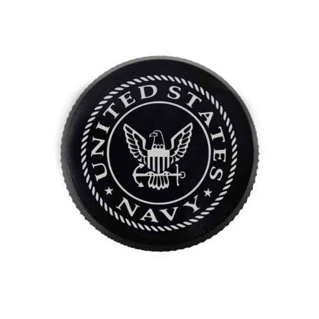Rear Master Cylinder Cap US Navy Style by Witchdoctors WD-RMCNAVY Reservoir Cover