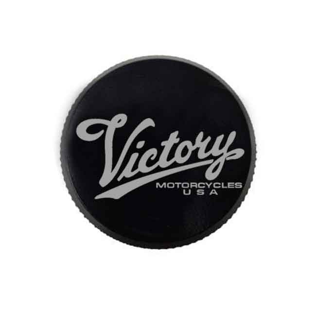 Rear Master Cylinder Cap Victory Script Style by Witchdoctors WD-RMCSCRIPT Reservoir Cover