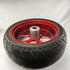 AARON / Witchdoctors Wheel Red Rear Wheel w/ 250/40R-18 Dunlop Elite 3 (USED) RED-REAR-WHEEL