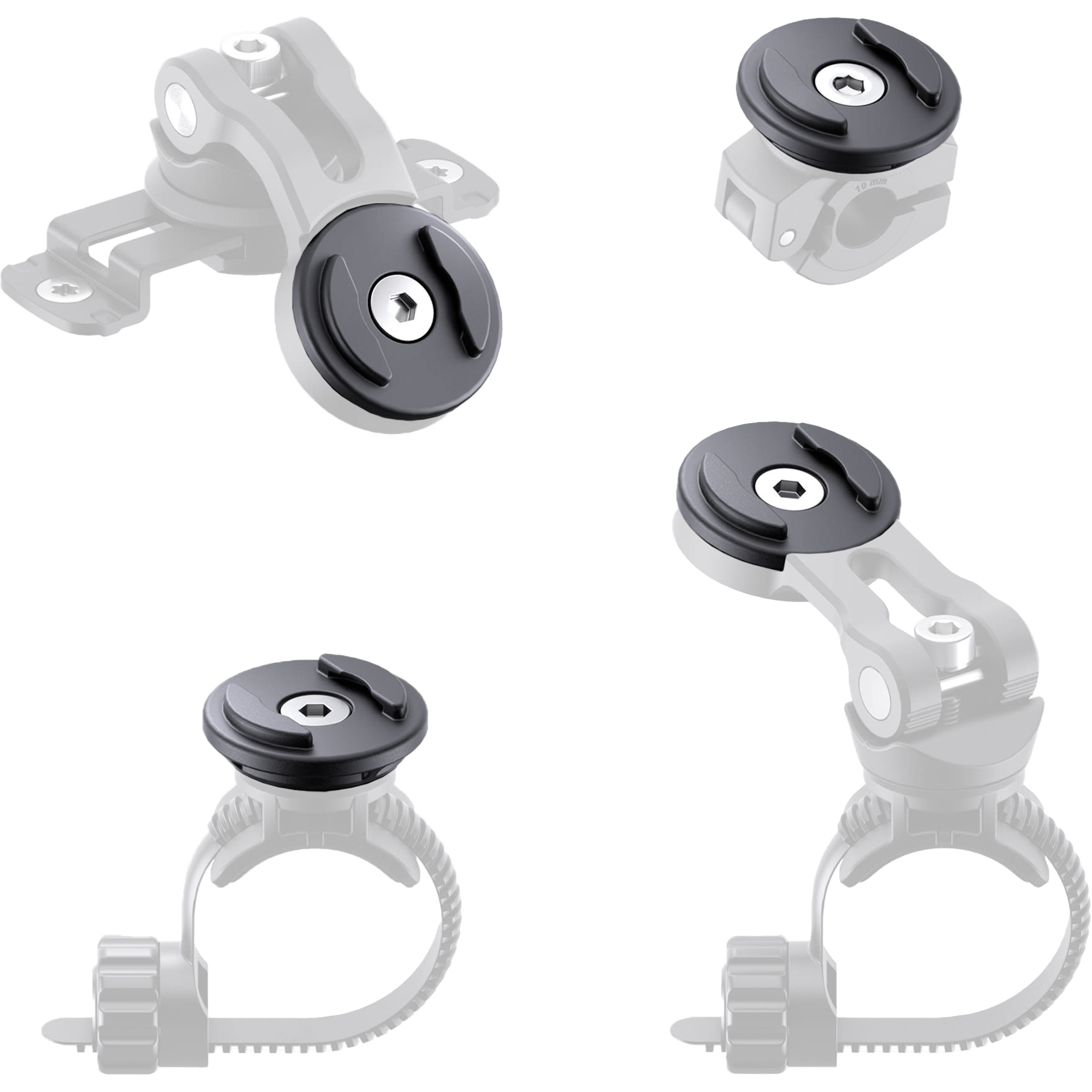 Replacement Head Black SPC+ Brake Mirror by SP Connect 52793 Phone Mount