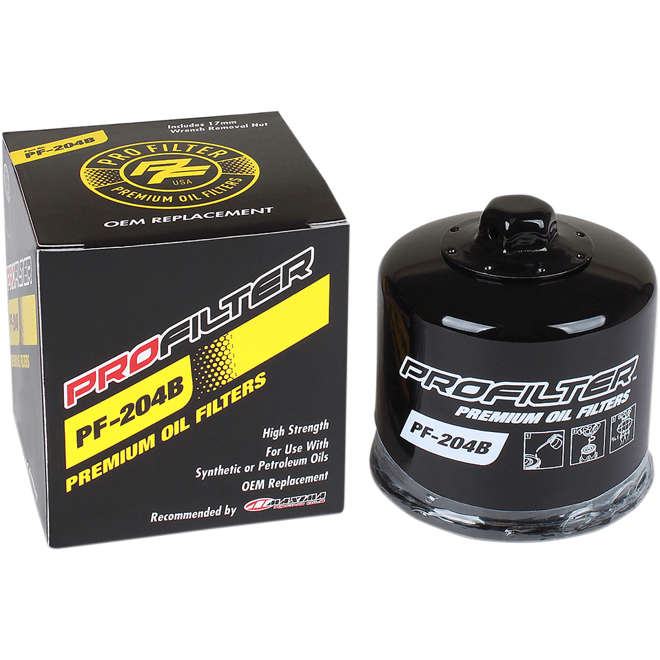 Replacement Oil Filter By Pro Filter PF-204B Oil Filter 0712-0609 Parts Unlimited