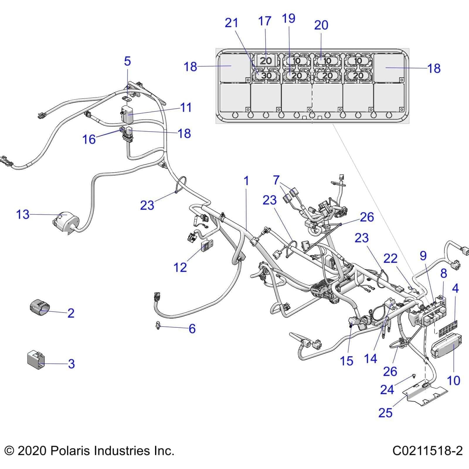 Polaris Resistor Module OEM #4014055 Witchdoctors