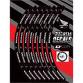 Rim Decals 21" Honda Logo Front By D'Cor