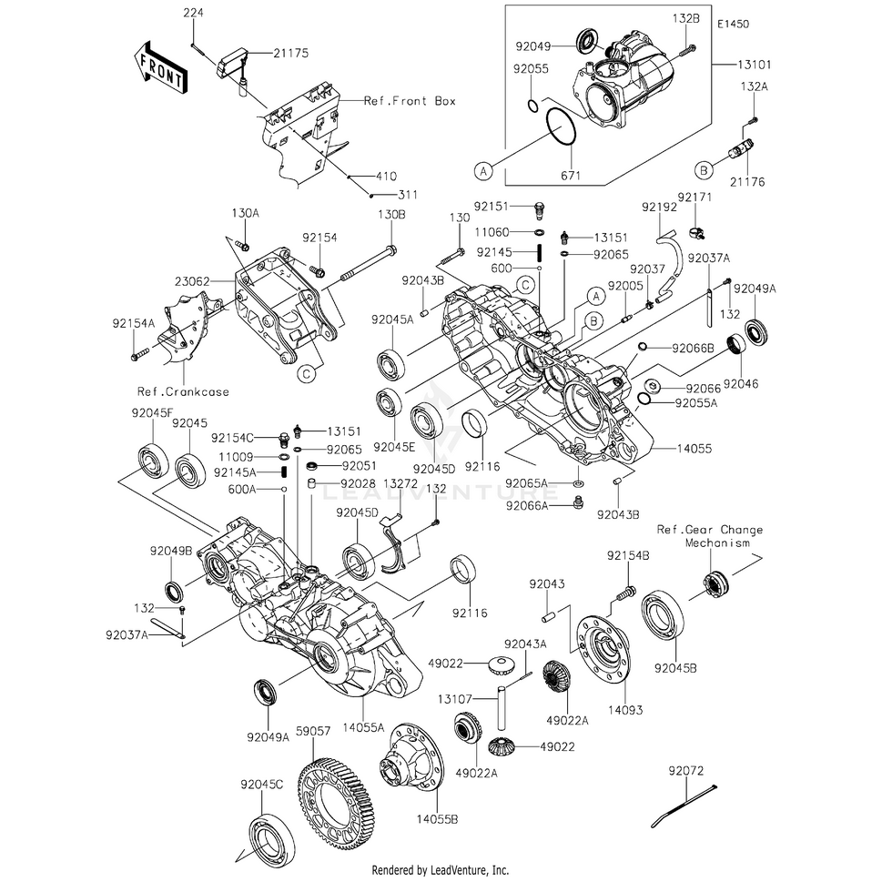Ring-O,1.9X26.2 by Kawasaki 92055-0782 OEM Hardware 92055-0782 Off Road Express Peach St