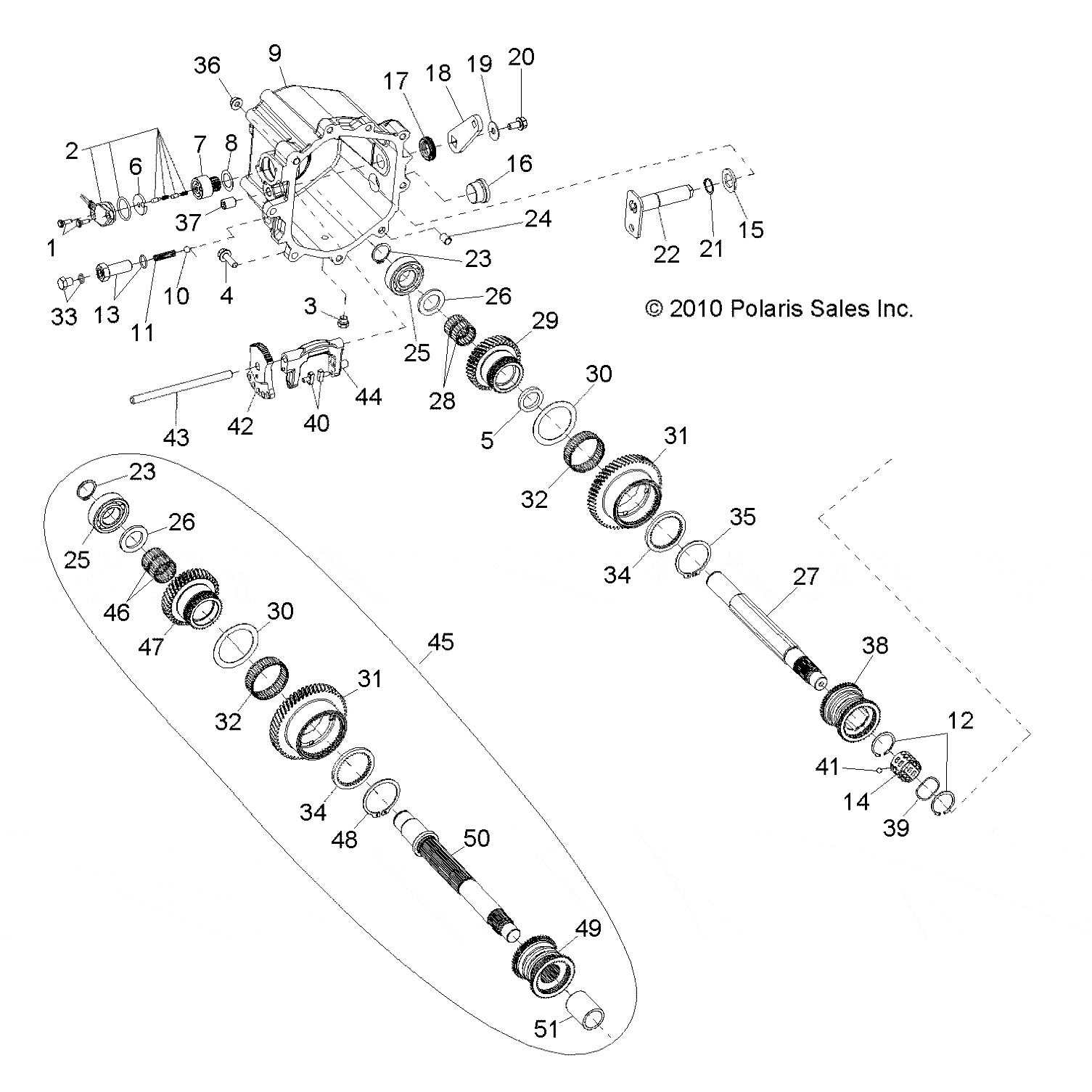 Ring-Retaining (012Hr133) by Polaris 3234893 OEM Hardware P3234893 Off Road Express