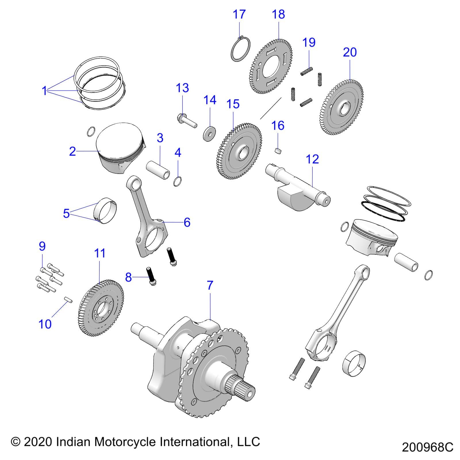 Ring Retaining External by Polaris 7710707 Retaining Ring