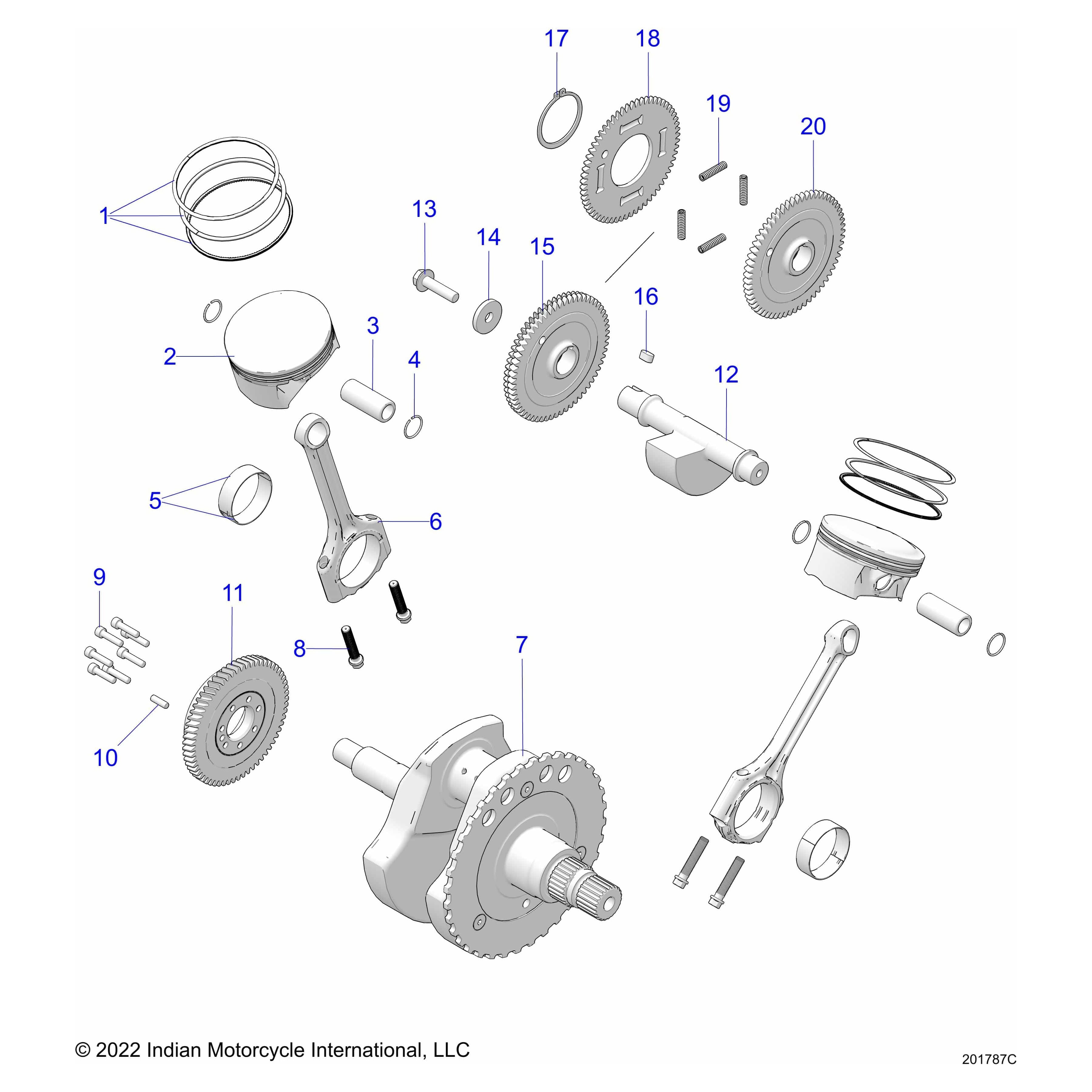 Ring-Rtng,Ext,55Mm by Polaris 7718426 Retaining Ring