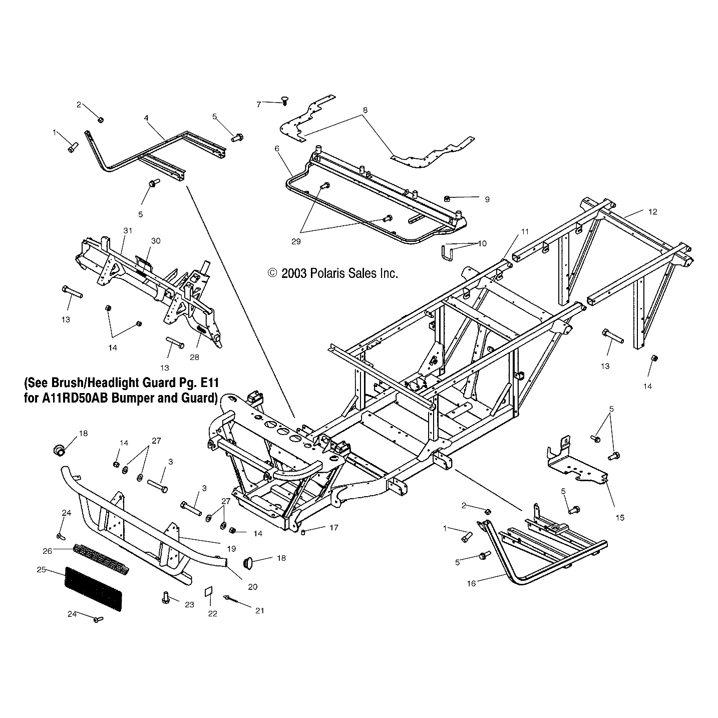Rivet by Polaris 7621334 OEM Hardware P7621334 Off Road Express