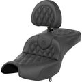 Roadsofa™ Seat - With Backrest - Lattice Stitch by Saddlemen